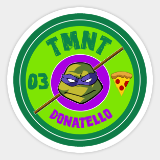 TMNT Donatello Crest T-Shirt Sticker